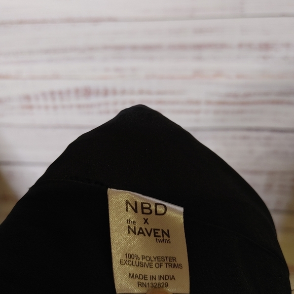 NBD x Naven Twins Involved Beaded Dress Size M - Picture 12 of 16